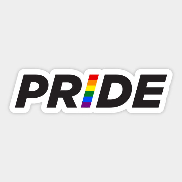 LGBTQ PRIDE Sticker by N8I